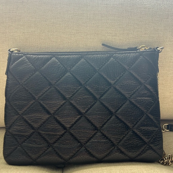 Kate Spade Black Quilted Crossbody Bag - Picture 3 of 6